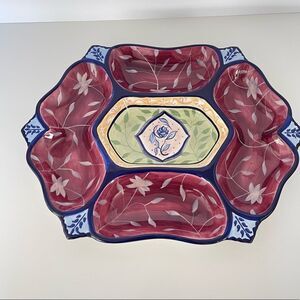 Danna Cullen Hand Painted  Serving Tray